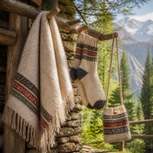 Handmade crochet pieces from Amina Boutique