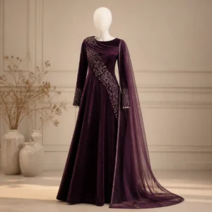 Plum Formal Maxi Dress – Amnas Boutique