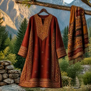 Traditional Gilgit-Baltistan Dress – Amnas Boutique
